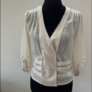 Silence + Noise Sheer Cardigan